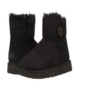 UGG Australia Black Womens Mini 1016422